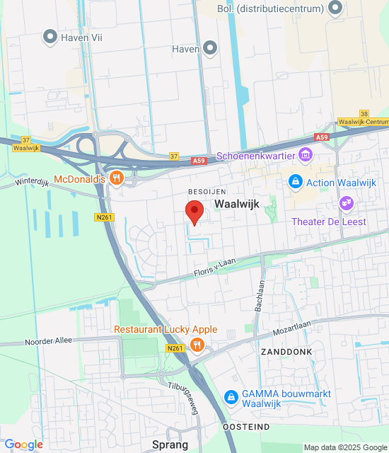Google maps image for GP Emergency Station Waalwijk