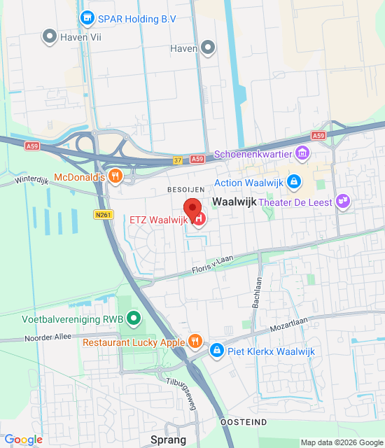 Google maps image for GP Emergency Station Waalwijk