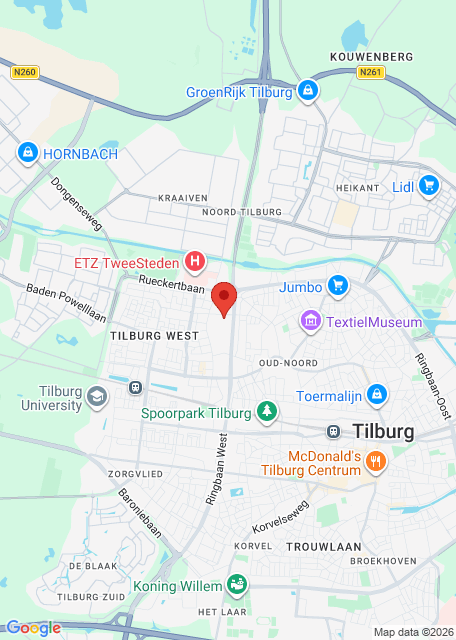 Google maps image for General Practitioner Emergency Station Tilburg