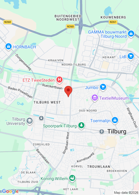 Google maps image for General Practitioner Emergency Station Tilburg