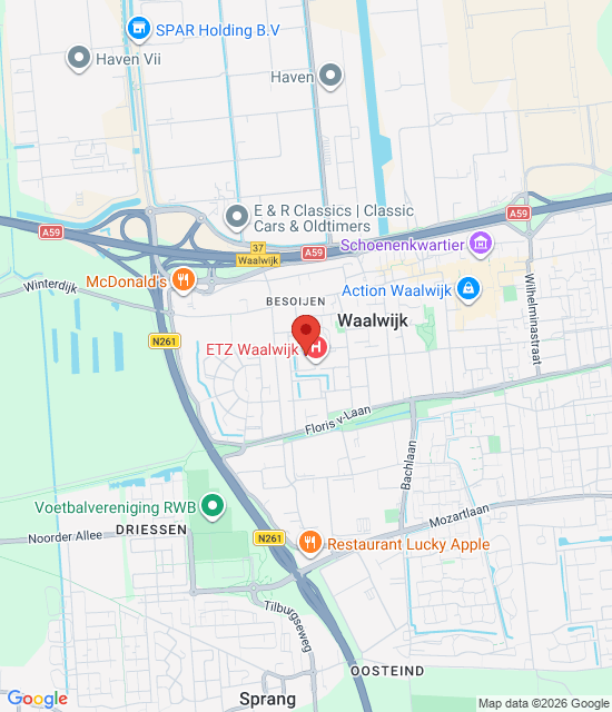 Google maps image for GP Emergency Station Waalwijk