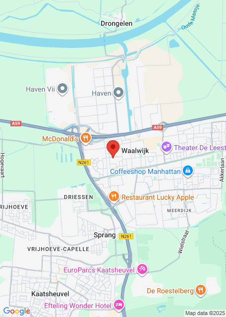 Google maps image for Stacja pogotowia ratunkowego Waalwijk