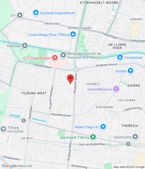 Google maps image for Lekarz Rodzinny Stacja Pogotowia Ratunkowego Tilburg