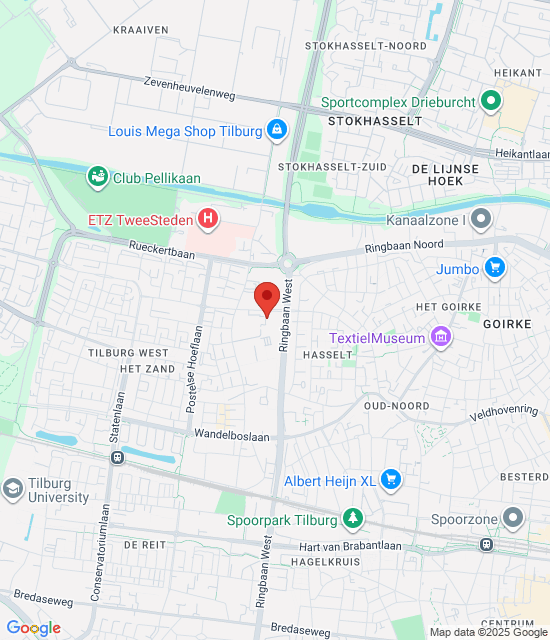 Pratisyen Hekim Acil Durum İstasyonu Tilburg için Google harita resmi