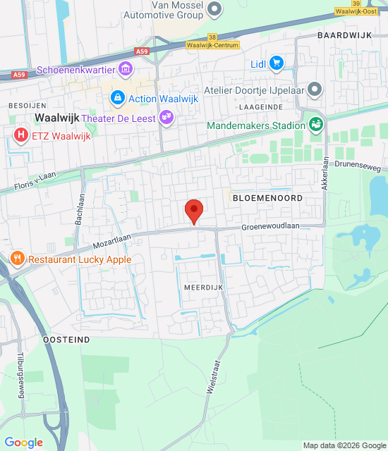 Servis eczanesi Ducdalf için Google harita resmi