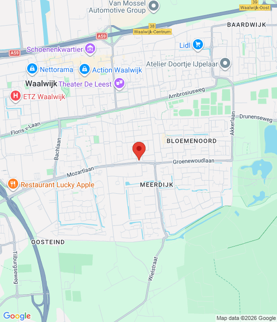 Servis eczanesi Ducdalf için Google harita resmi