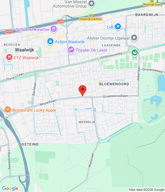 Google maps afbeelding voor Dienstapotheek Ducdalf